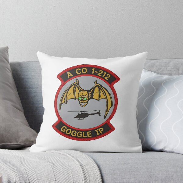 Item preview, US Army Company A, 1st Battalion, 212th Aviation Regiment "Goggle IP" Emblem designed and sold by CharlieDesings.