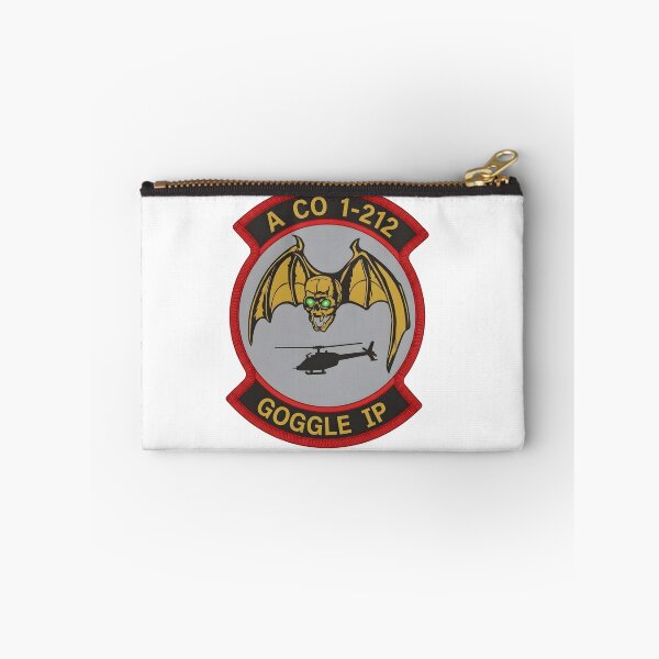Artikelvorschau, US Army Kompanie A, 1. Bataillon, 212. Luftfahrtregiment „Goggle IP“-Emblem entworfen und verkauft von CharlieDesings.