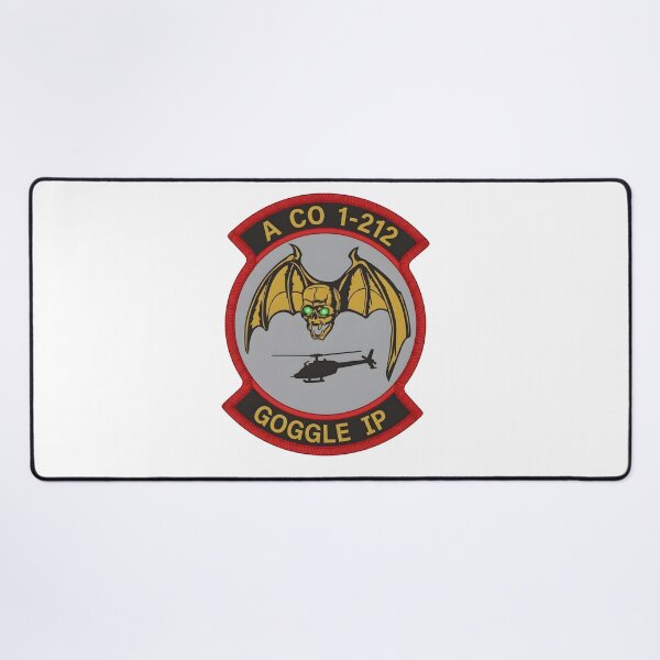 Item preview, US Army Company A, 1st Battalion, 212th Aviation Regiment "Goggle IP" Emblem designed and sold by CharlieDesings.