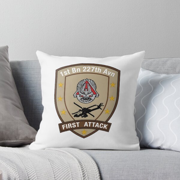 Item preview, 1st Battalion, 227th Aviation Regiment "First Attack" Desert Insignia designed and sold by CharlieDesings.