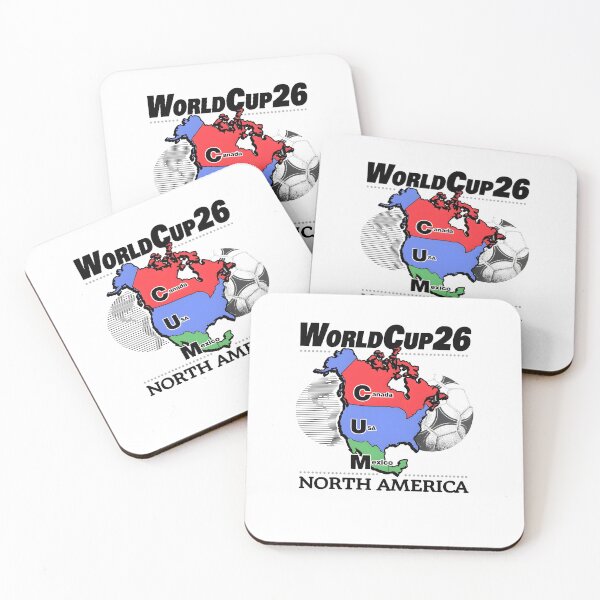 Item preview, World 2026 Cup North America Soccer USA Canada Mexico designed and sold by nojany.