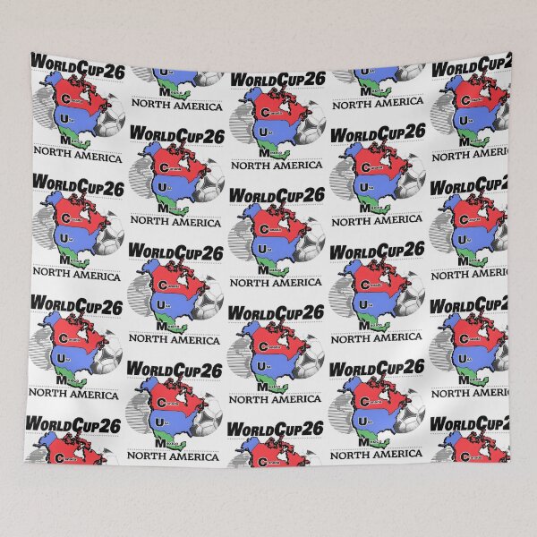 Item preview, World 2026 Cup North America Soccer USA Canada Mexico designed and sold by nojany.