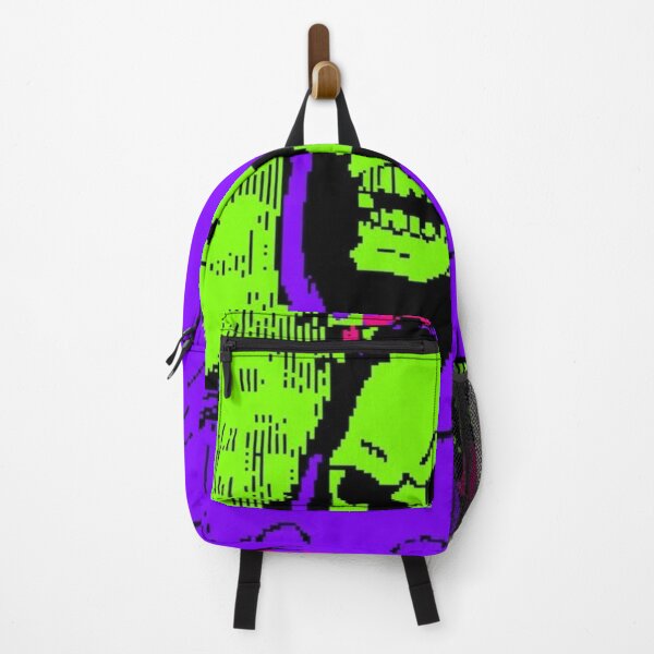 Item preview, Neon Glitch Skull Reaper | Retro Pixel Horror Vaporwave Art designed and sold by ItsAllYellow.