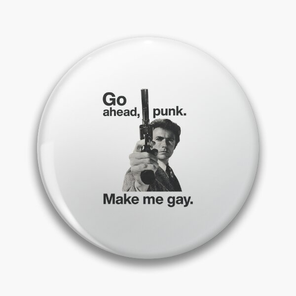 Item preview, Go Ahead Punk Make Me Gay Funny LGBTQ Pride Parody designed and sold by nojany.