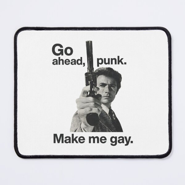 Item preview, Go Ahead Punk Make Me Gay Funny LGBTQ Pride Parody designed and sold by nojany.