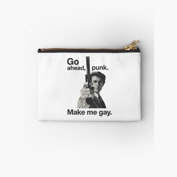 Item preview, Go Ahead Punk Make Me Gay Funny LGBTQ Pride Parody designed and sold by nojany.
