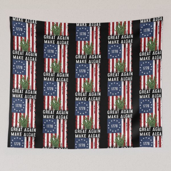 Item preview, Make Algae Great Again 1776 USA Flag Political Patriotic Meme designed and sold by nojany.