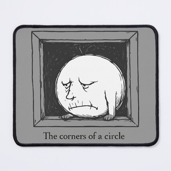Item preview, The Corners of a Circle designed and sold by MeaningIsUse.