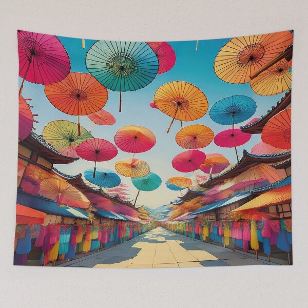 Item preview, Colorful Japanese umbrellas designed and sold by Photopat.
