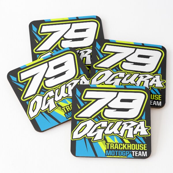 Item preview, AI Ogura 79 MotoGP Trackhouse - Aprilia Racing Japan (Japanese Racer) designed and sold by Stotee.