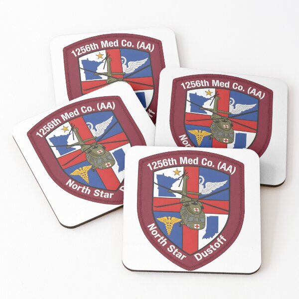 Item preview, 1256th Medical Company (Air Ambulance) "North Star Dustoff" Emblem designed and sold by CharlieDesings.