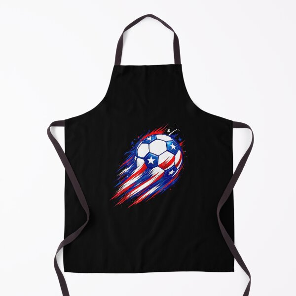Item preview, USA Soccer Ball Patriotic American Flag Football Fan designed and sold by nojany.