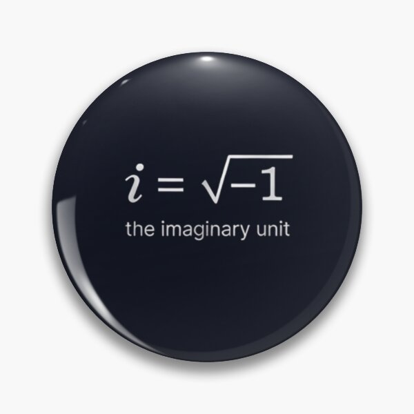 Item preview, i = √(-1) Imaginary Unit Math Logo T-Shirt – Small “i” Emblem Grok generated AI designed and sold by The imaginary unit..