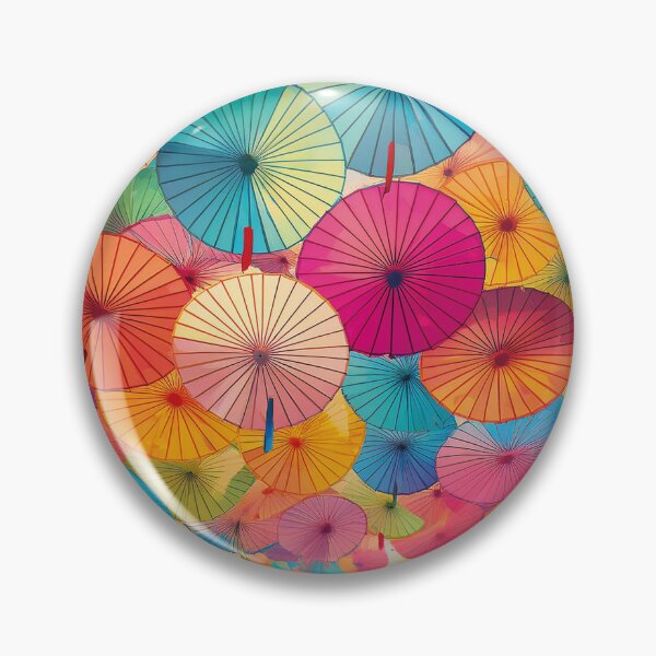 Item preview, Beautiful colorful Japanese umbrella art designed and sold by Photopat.