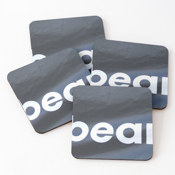 Item preview, Bear — White Lowercase Typography on Dark Banner Street Photography designed and sold by missioncreek.