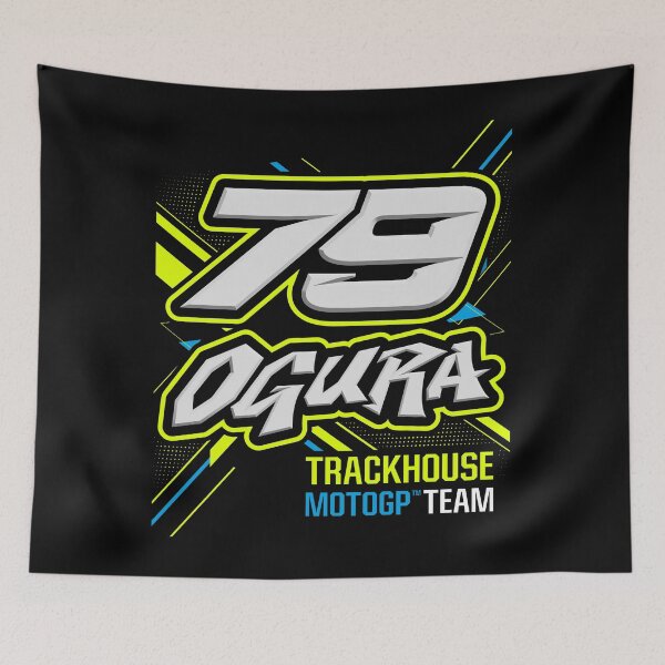 Item preview, AI Ogura 79 MotoGP Trackhouse - Aprilia Racing Japan (Japanese Racer) designed and sold by Stotee.