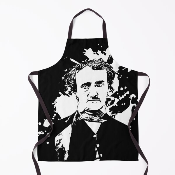 Item preview, Edgar Allan Poe paint splatter background designed and sold by BRU Design.