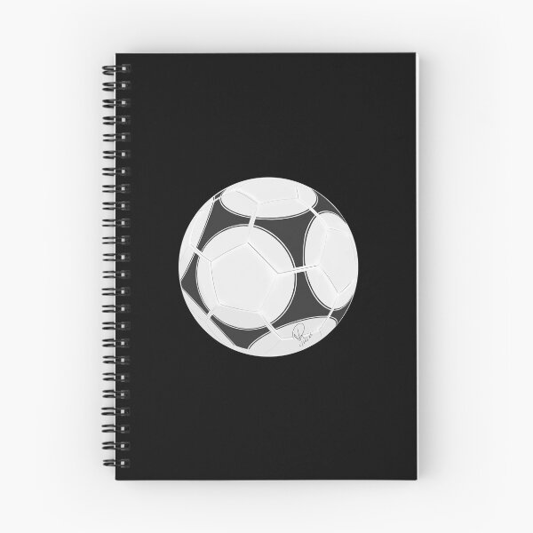 Item preview, Black and White Hand Drawn Soccer Ball Graphic designed and sold by Rhapsodic1290.