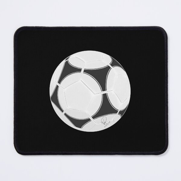 Item preview, Black and White Hand Drawn Soccer Ball Graphic designed and sold by Rhapsodic1290.