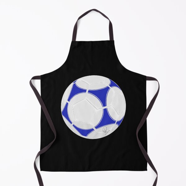 Item preview, Ink Blue Hand Drawn Soccer Ball Graphic designed and sold by Rhapsodic1290.
