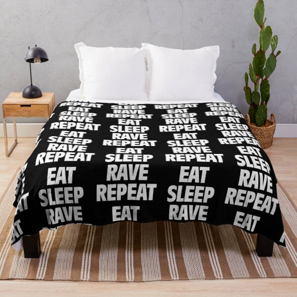 Item preview, Eat Sleep Rave Repeat designed and sold by Zero887.