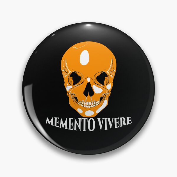 Item preview, Memento Vivere Yellow Skull - Hand Drawn Gothic Art designed and sold by Rhapsodic1290.