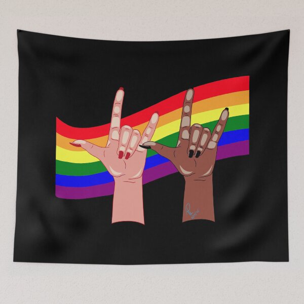 Item preview, Rock Your Pride - Hand Drawn LGBTQ Music Art designed and sold by Rhapsodic1290.