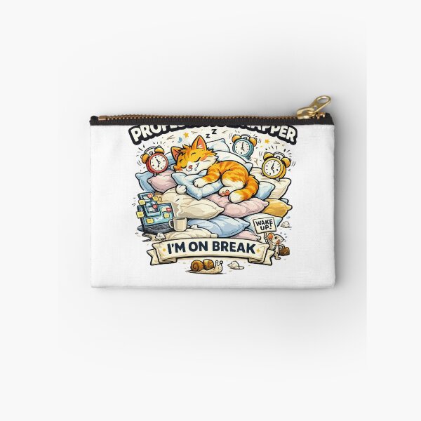 Item preview, Professional Napper Funny Lazy Cat Vector designed and sold by wizooo411.