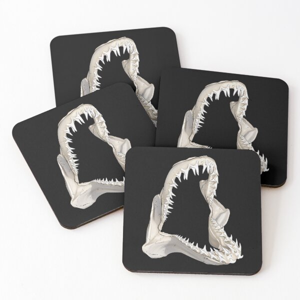 Item preview, Mako shark jaw designed and sold by NicGrayGraphic.