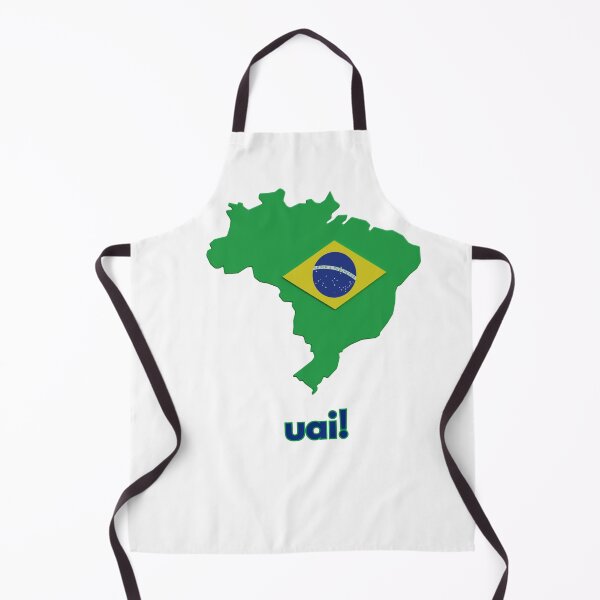 Item preview, Uai Brasil - Minas Gerais Map & Flag designed and sold by D-marcks.