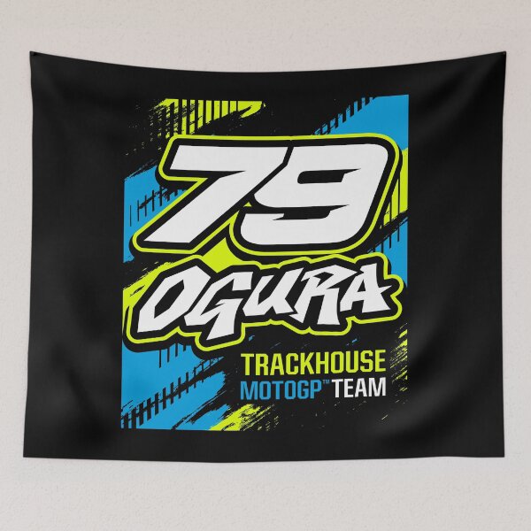 Item preview, AI Ogura 79 MotoGP Trackhouse - Aprilia Racing Japan (Japanese Racer) designed and sold by Stotee.