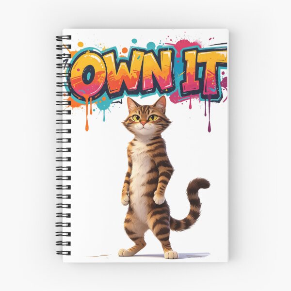Item preview, Own It Cat Bold Graffiti designed and sold by LINSSEX Style • Urban & Sport Streetwear.