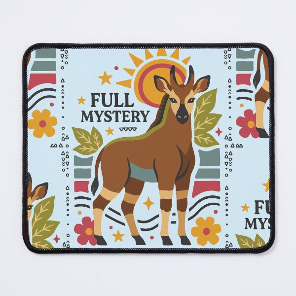 Item preview, Full Mystery Okapi Wildlife Design designed and sold by CutePawCreation.