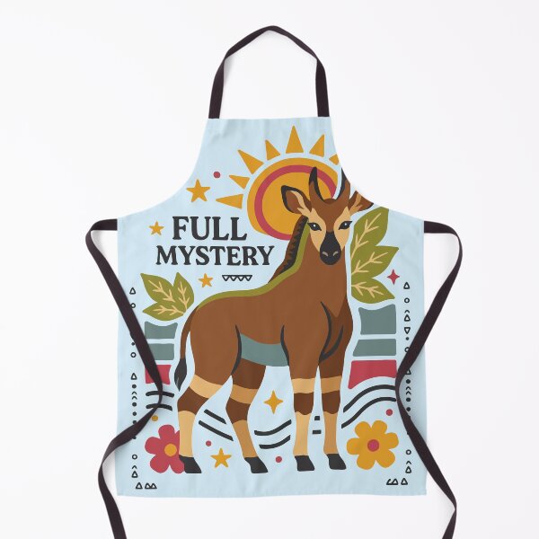 Item preview, Full Mystery Okapi Wildlife Design designed and sold by CutePawCreation.
