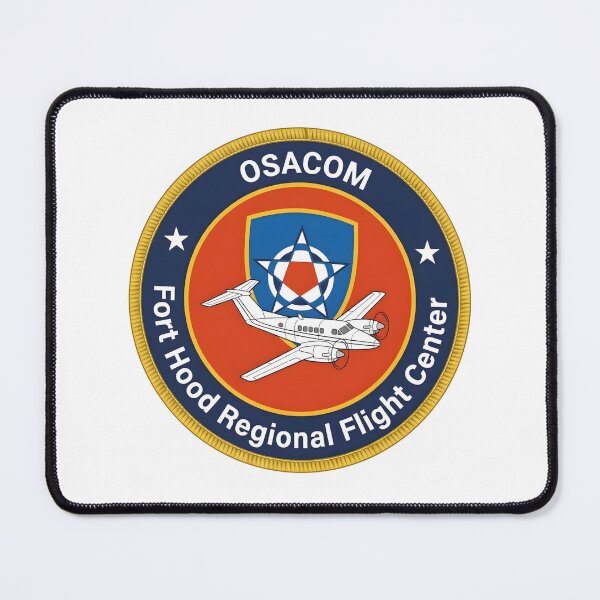Item preview, OSACOM Fort Hood Regional Flight Center Patch designed and sold by CharlieDesings.