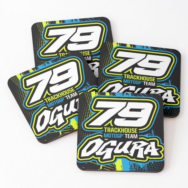 Item preview, AI Ogura 79 MotoGP Trackhouse - Aprilia Racing Japan (Japanese Racer) designed and sold by Stotee.