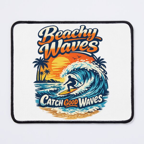 Item preview, Catch Good Waves Beachy Waves designed and sold by DPBTees70.