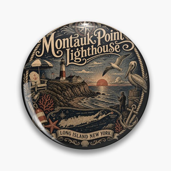 Item preview, Montauk Point Lighthouse. Long Island, NewYork. designed and sold by Birdie and Flynn.