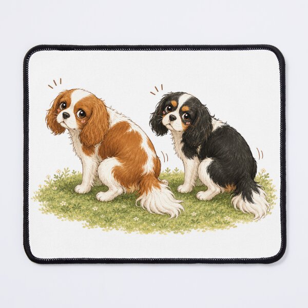Item preview, Cavalier King Charles Spaniel | Synchronized Poop Mode | Funny Dog Sticker for Dog Lovers designed and sold by SakuraWaStyle.