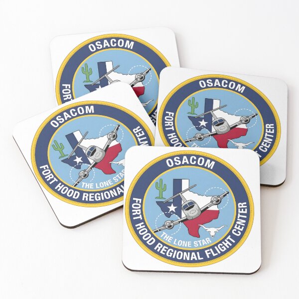 Item preview, OSACOM Fort Hood Regional Flight Center "The Lone Star" Variant Insignia designed and sold by CharlieDesings.