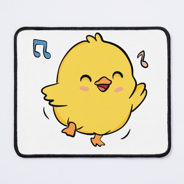 Item preview, Cute Dancing Little Chick with Music Notes designed and sold by LYAN-STORE.