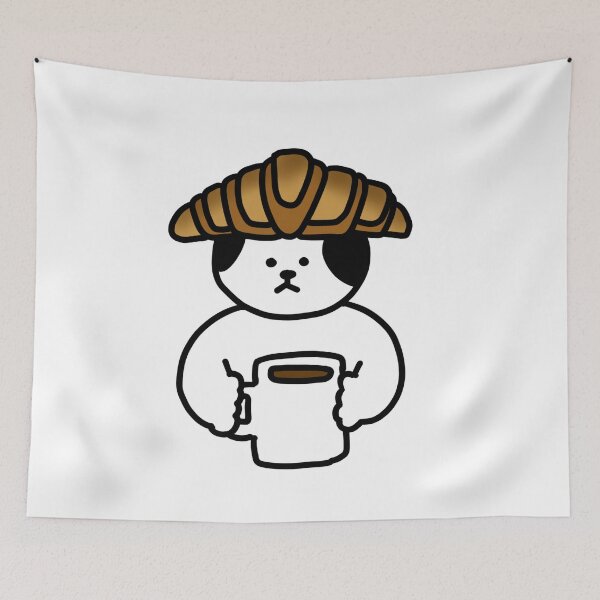 Item preview, a croissant Cat designed and sold by superbaechoo.
