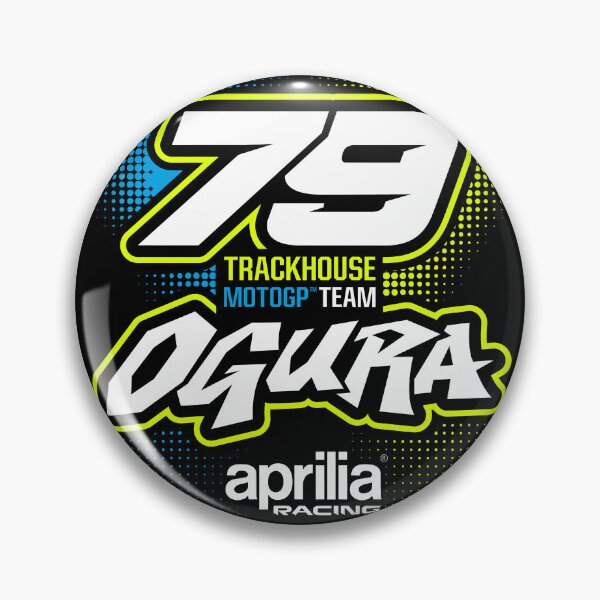 Item preview, AI Ogura 79 MotoGP Trackhouse - Aprilia Racing Japan (Japanese Racer) designed and sold by Stotee.