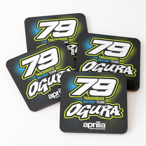 Item preview, AI Ogura 79 MotoGP Trackhouse - Aprilia Racing Japan (Japanese Racer) designed and sold by Stotee.