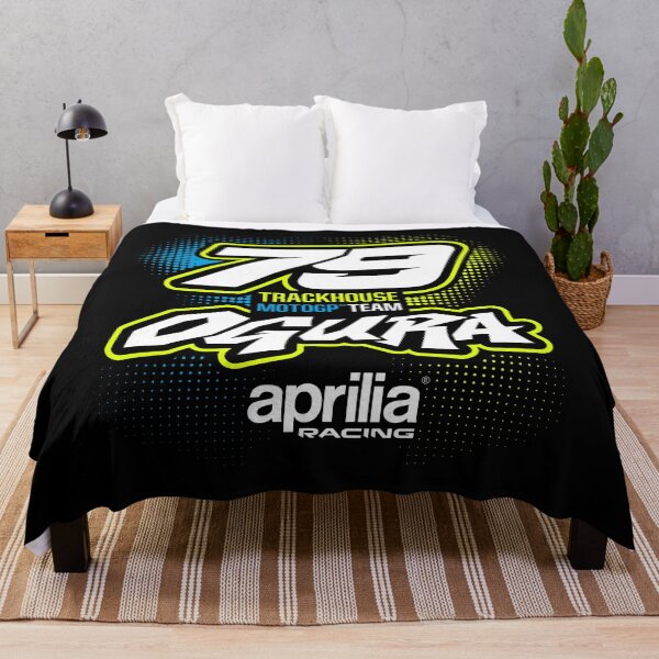 Item preview, AI Ogura 79 MotoGP Trackhouse - Aprilia Racing Japan (Japanese Racer) designed and sold by Stotee.
