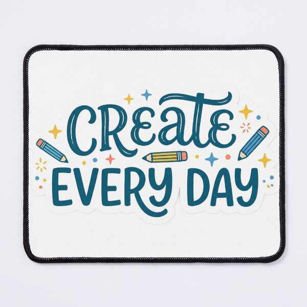 Item preview, Create Every Day Inspirational Typography PNG | Creative Motivation designed and sold by AdityaShop18.