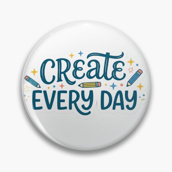 Item preview, Create Every Day Inspirational Typography PNG | Creative Motivation designed and sold by AdityaShop18.