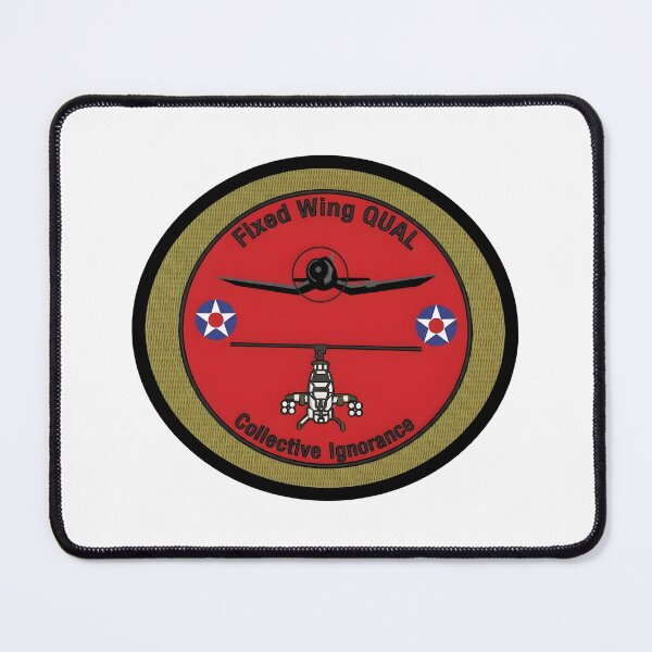 Item preview, The "Collective Ignorance" Fixed Wing Qualification Morale Patch designed and sold by CharlieDesings.