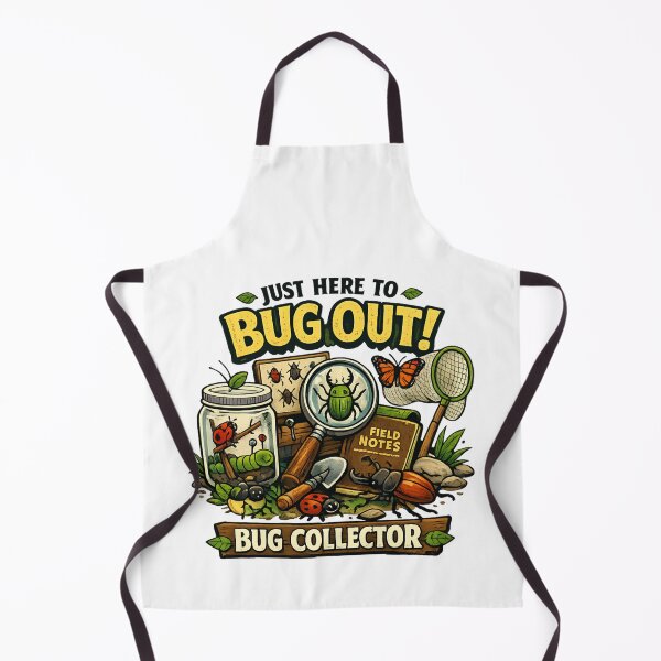 Item preview, Just Here to Bug Out - Bug Collector Nature Explorer Insect Lover designed and sold by SidTastic .
