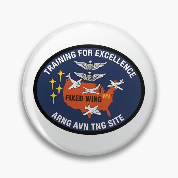 Item preview, West Virginia Army National Guard Fixed Wing Aviation Training Site Patch designed and sold by CharlieDesings.
